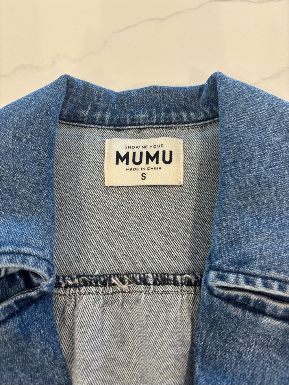 Show Me Your Mumu Denim Dress - Picture 4 of 4